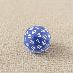 KOP18500 Blue Opaque Die with White Numbers D60 35mm (1.37in) Pack of 1 (ONLINE ORDER ONLY)