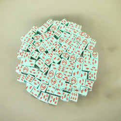 KOP18811 Green Alien Glow in the Dark Dice with Red Aliens D6 16mm (5/8in) Bulk Pack of 100 Dice (ONLINE ORDER ONLY)