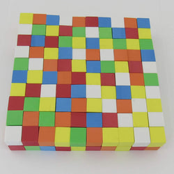 KOP18922 Assorted Foam Dice Blank D6 16mm (5/8in) Pack Of 200 (ONLINE ORDER ONLY)