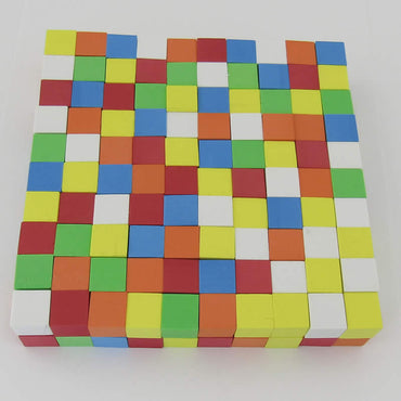 KOP18922 Assorted Foam Dice Blank D6 16mm (5/8in) Pack Of 200 (ONLINE ORDER ONLY)