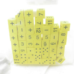 KOP19070 Assorted Math Foam Dice 25mm (1in) Pack of 50 Koplow Games (ONLINE ORDER ONLY)