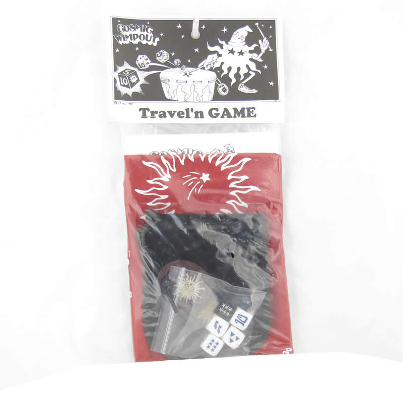 KOP19363 Cosmic Wimpout Deluxe Traveling Game with Red Cloth Mat (ONLINE ORDER ONLY)
