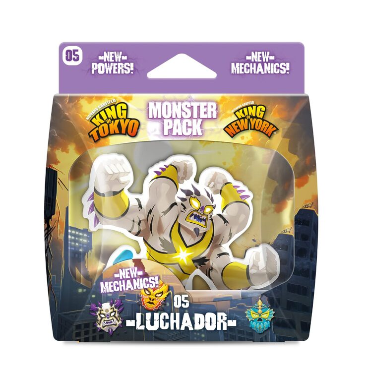 King of Tokyo: Monster Pack - Luchador (ONLINE ORDER ONLY)