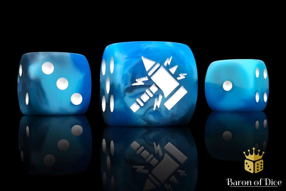 Kings of War: Riftforged Orcs - Official Dice Set (ONLINE ORDER ONLY)