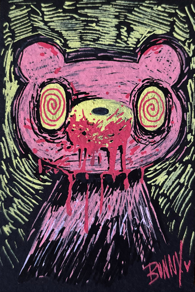 BunnyBaum - Kowaii Gloomy - Original Artwork -Gloomy Bear Exhibition (ONLINE ORDER ONLY)