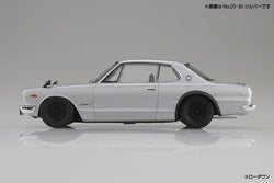KPGC10 SKYLINE HT 2000GT-R 1971 White Model Kit (ONLINE ORDER ONLY)