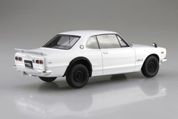 KPGC10 SKYLINE HT 2000GT-R 1971 White Model Kit (ONLINE ORDER ONLY)