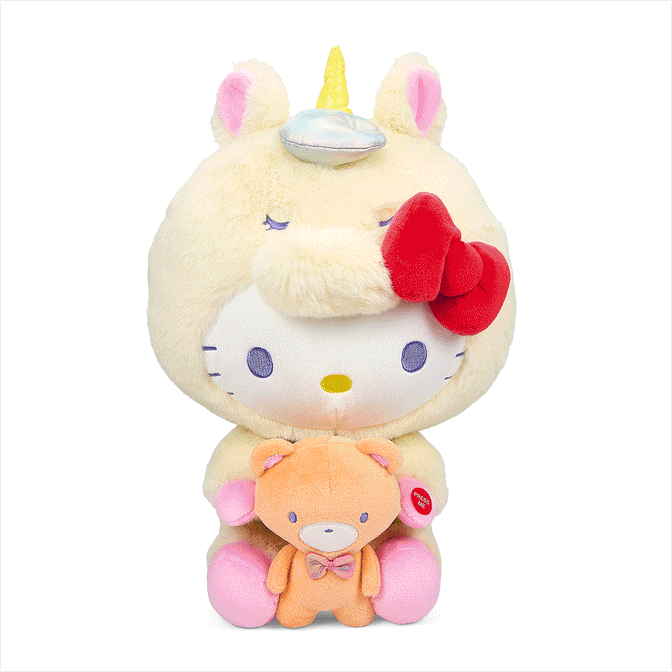 Kidrobot: Hello Kitty and Friends - Hello Kitty Unicorn 13" Light Up Plush (ONLINE ORDER ONLY)