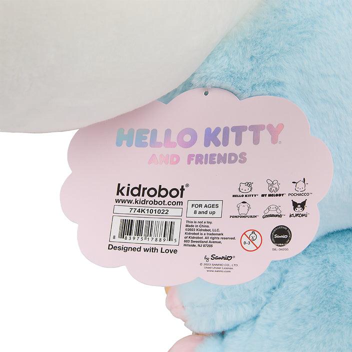 Kidrobot: Hello Kitty and Friends - Cinnamoroll Unicorn 13" interactive Plush (ONLINE ORDER ONLY)