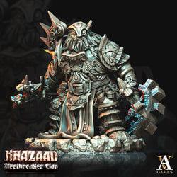 3D Printed Archvillain Games Khazaad Steelbreaker Clan - Steelbreaker Engineers 28mm 32mm D&D (Online Only)