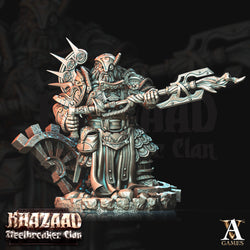 3D Printed Archvillain Games Khazaad Steelbreaker Clan - Steelbreaker Engineers 28mm 32mm D&D (Online Only)
