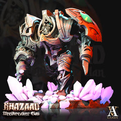 3D Printed Archvillain Games Khazaad Steelbreaker Clan - Monometronaut 28mm 32mm D&D (Online Only)