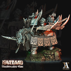 3D Printed Archvillain Games Khazaad - Steelbreaker Clan War Bjargan 28 32mm D&D (Online Only)