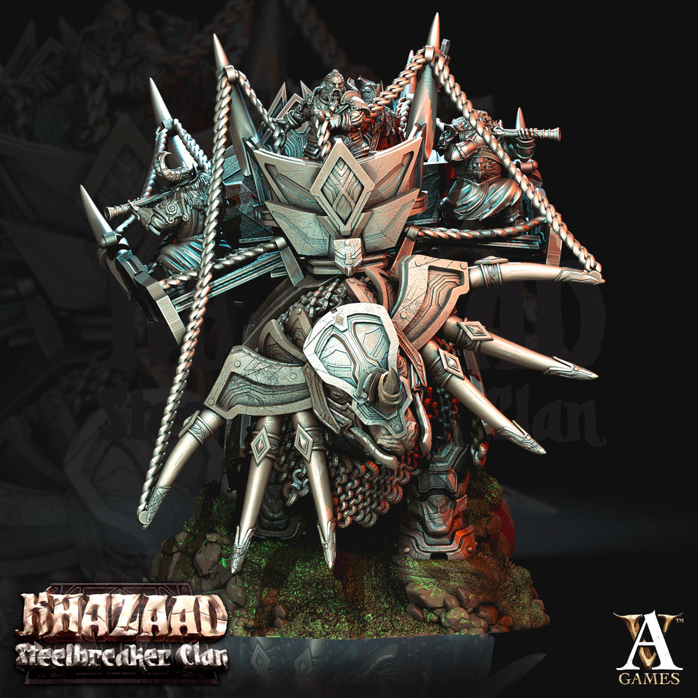 3D Printed Archvillain Games Khazaad - Steelbreaker Clan War Bjargan 28 32mm D&D (Online Only)