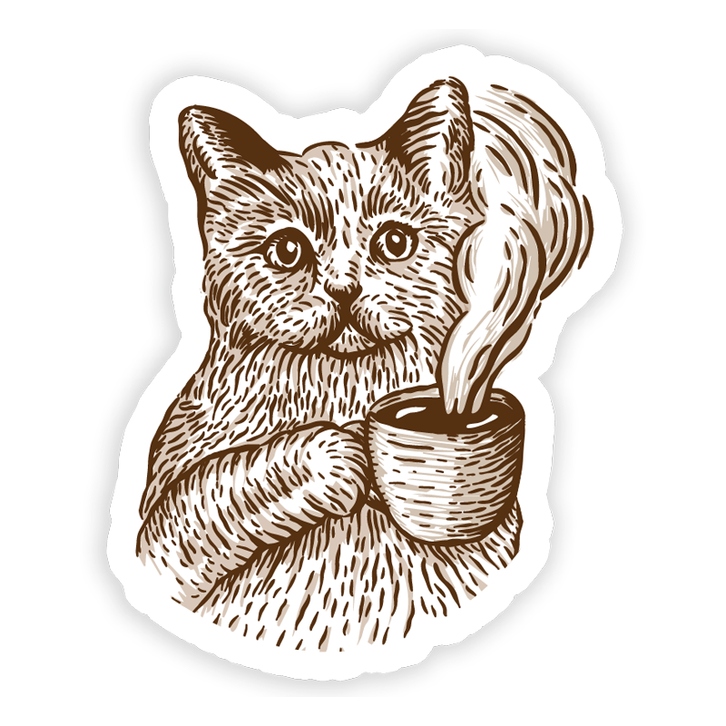 Kitty Town Sticker (Online Order Only)