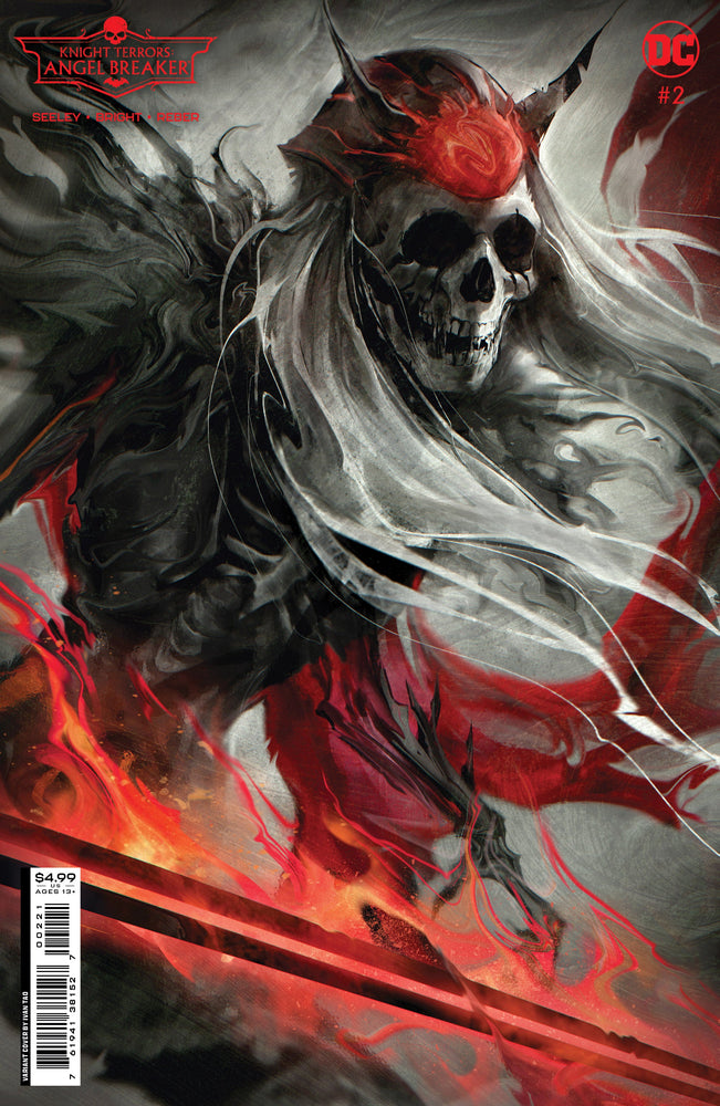 Knight Terrors Angel Breaker #2 (Of 2) B Ivan Tao Card Stock Variant (08/22/2023) Dc (ONLINE ORDER ONLY)