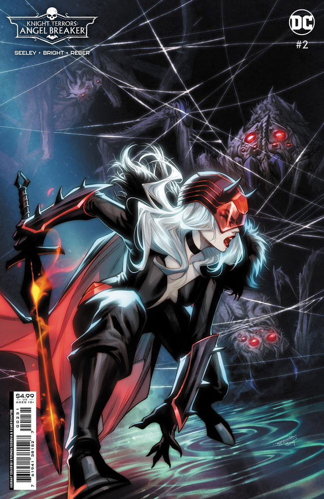 Knight Terrors Angel Breaker #2 (Of 2) C Stephen Segovia Card Stock Variant (08/22/2023) Dc (ONLINE ORDER ONLY)