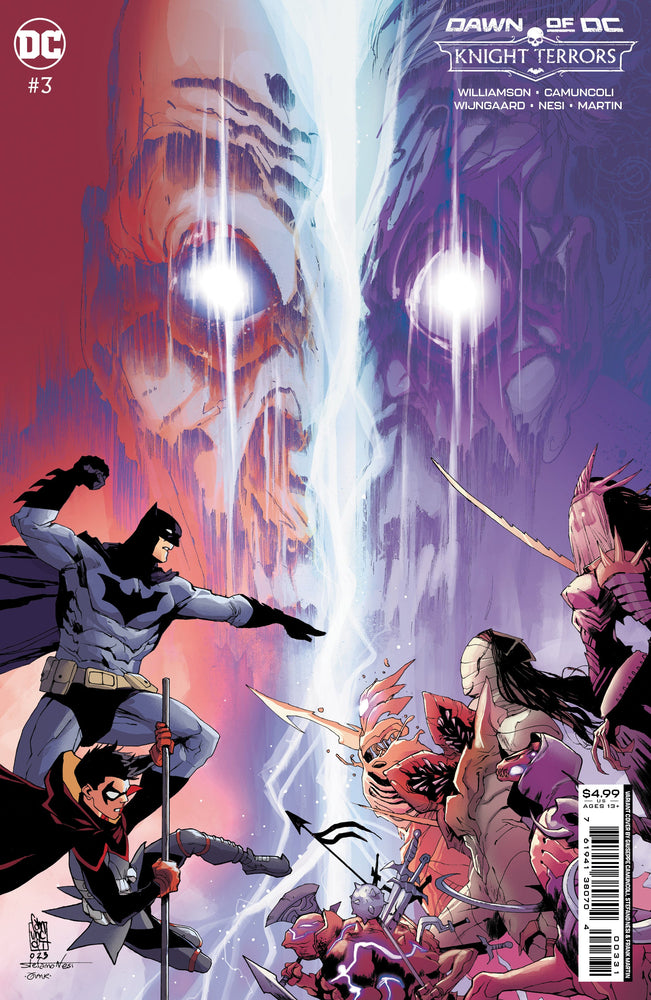 Knight Terrors #3 (Of 4) C Giuseppe Camuncoli Card Stock Variant (08/08/2023) Dc (ONLINE ORDER ONLY)