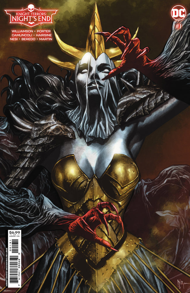 Knight Terrors Nights End #1 (One Shot) C Mico Suayan Card Stock Variant (08/29/2023) Dc (ONLINE ORDER ONLY)
