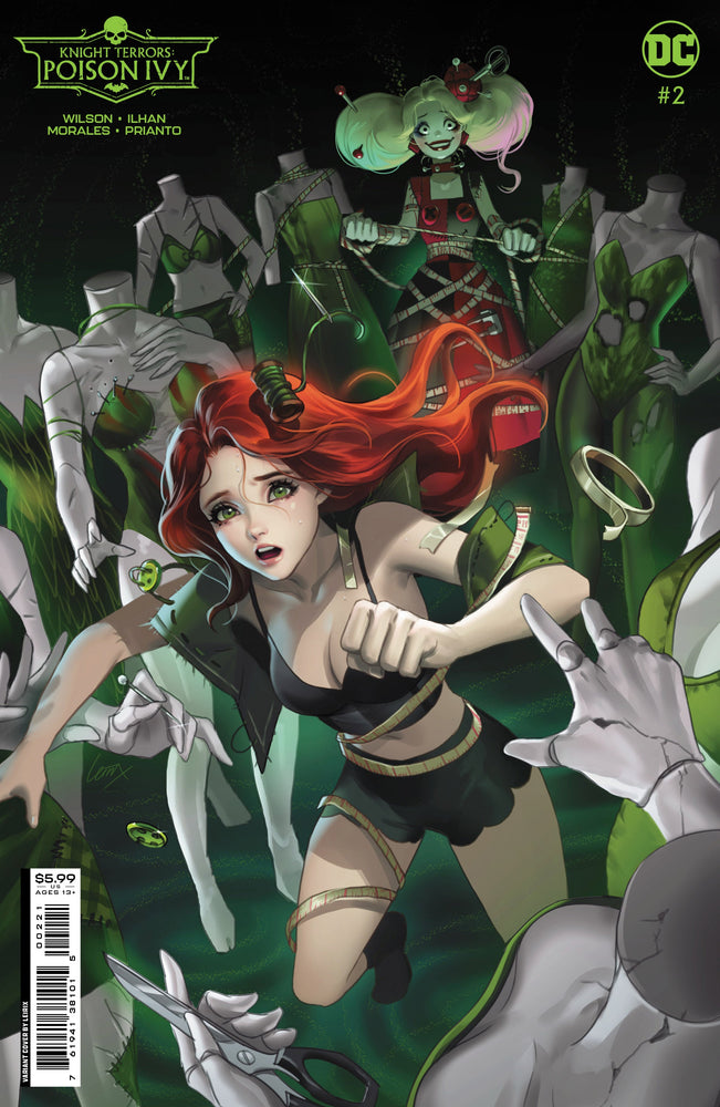 Knight Terrors Poison Ivy #2 (Of 2) B Lesley Leirix Li Card Stock Variant (08/01/2023) Dc (ONLINE ORDER ONLY)