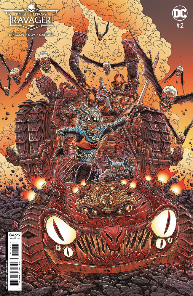 Knight Terrors Ravager #2 (Of 2) B James Stokoe Card Stock Variant (08/01/2023) Dc (ONLINE ORDER ONLY)