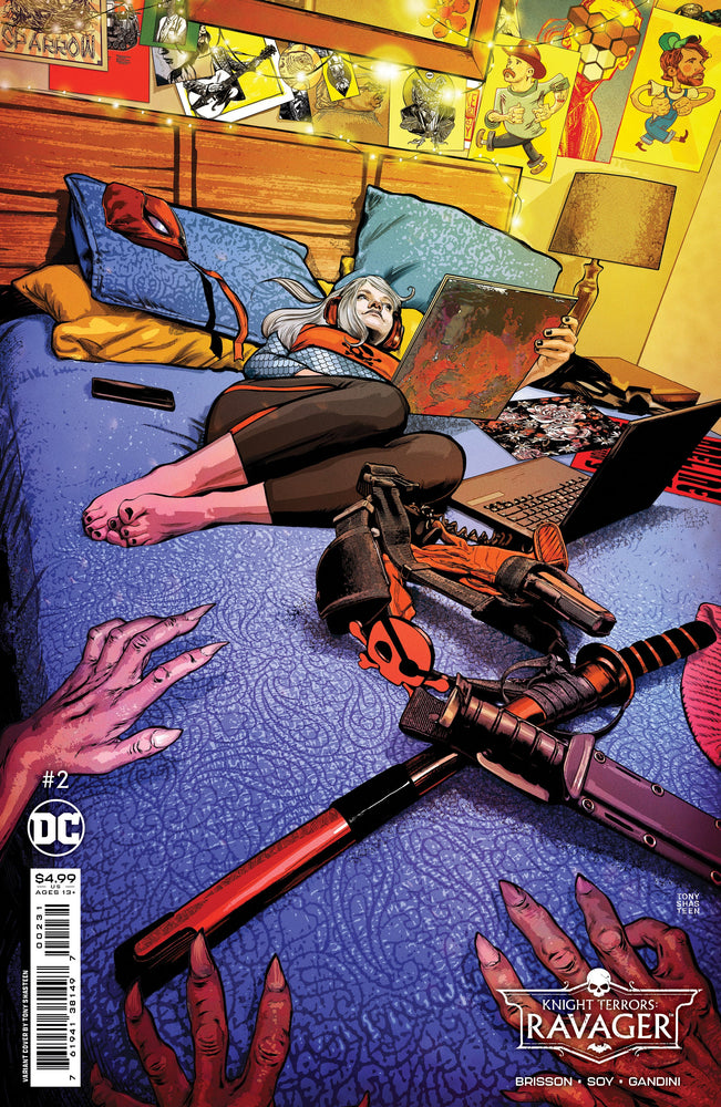 Knight Terrors Ravager #2 (Of 2) C Tony Shasteen Card Stock Variant (08/01/2023) Dc (ONLINE ORDER ONLY)
