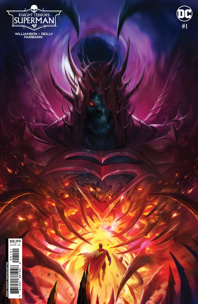 Knight Terrors Superman #1 (Of 2) B Francesco Mattina Card Stock Variant (07/18/2023) Dc (ONLINE ORDER ONLY)