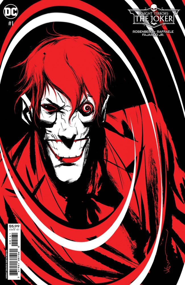 Knight Terrors Joker #1 (Of 2) D Dustin Nguyen Midnight Card Stock Variant (07/04/2023) Dc (ONLINE ORDER ONLY)