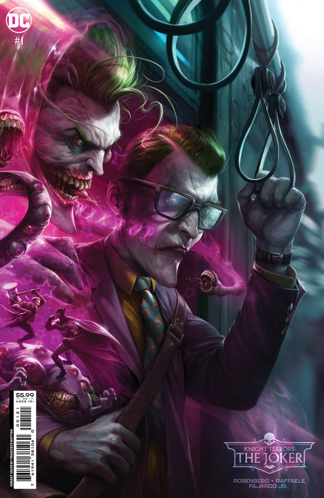 Knight Terrors Joker #1 (Of 2) B Francesco Mattina Card Stock Variant (07/04/2023) Dc (ONLINE ORDER ONLY)