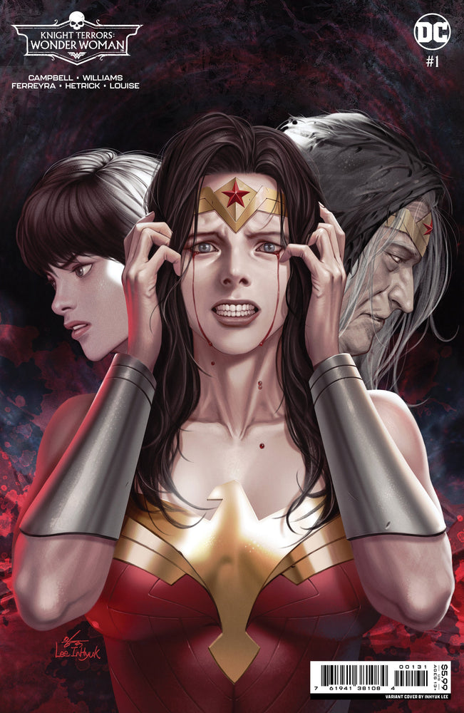 Knight Terrors Wonder Woman #1 (Of 2) C In-hyuk Lee Card Stock Variant (07/18/2023) Dc (ONLINE ORDER ONLY)