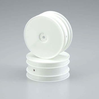 KYOW5201WPA Front Wheel (White) 4WD/2.2 Inch Kyosho (ONLINE ORDER ONLY)