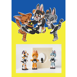 KONGZOO: Maid Cat Series - 1 Blind Box Figure (ONLINE ORDER ONLY)