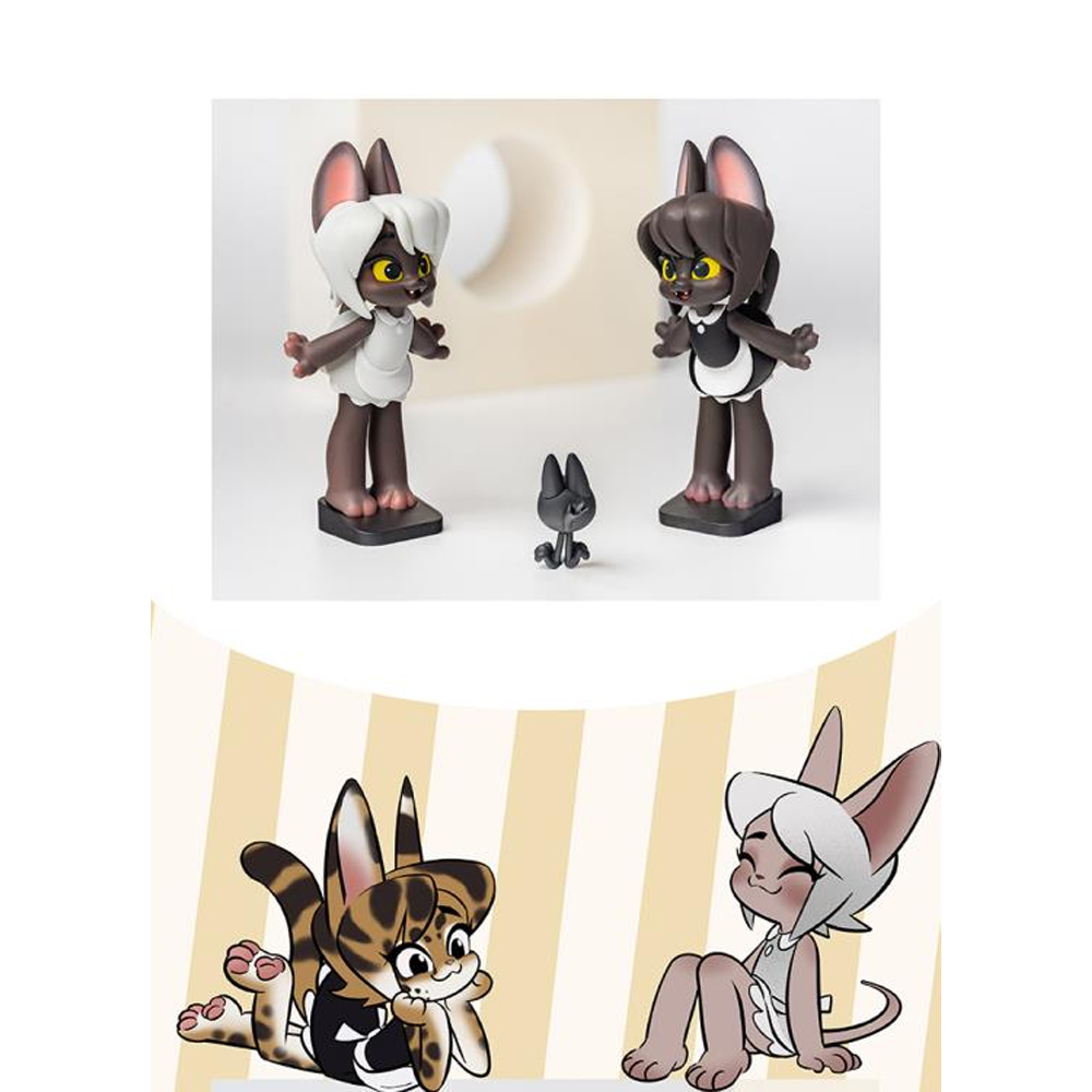 KONGZOO: Maid Cat Series - 1 Blind Box Figure (ONLINE ORDER ONLY)