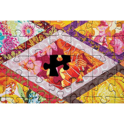 Kaffe Fassett's Diamond Quilt 1000 Piece Jigsaw Puzzle C&T