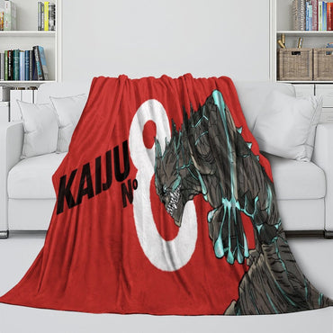 Kaiju No. 8 Blanket Flannel Fleece Throw Room Decoration (Online Order Only)