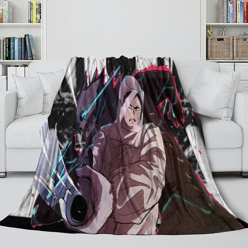 Kaiju No. 8 Blanket Flannel Fleece Throw Room Decoration (Online Order Only)