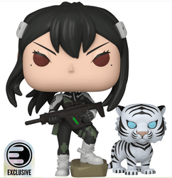 Kaiju No. 8 Mina Ashiro & Bakko Funko Pop! Vinyl Figure and Buddy #2085 - Entertainment Earth Exclusive with Funko Protector (ONLINE ORDER ONLY)