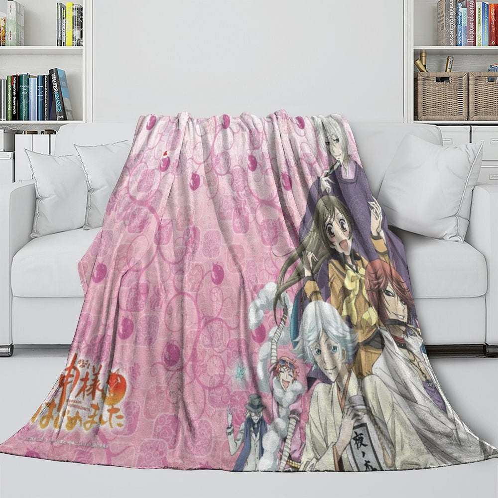 Kamisama Kiss Blanket Flannel Fleece Throw Room Decoration (Online Order Only)