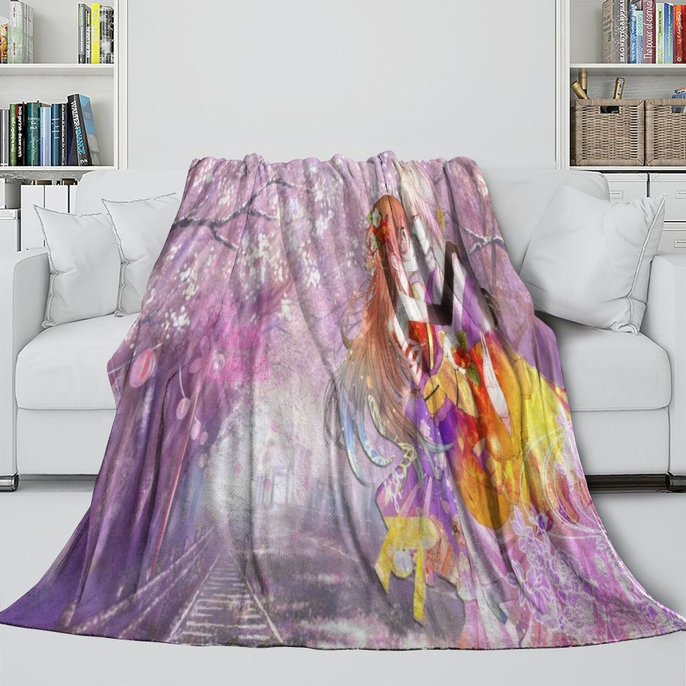 Kamisama Kiss Blanket Flannel Fleece Throw Room Decoration (Online Order Only)