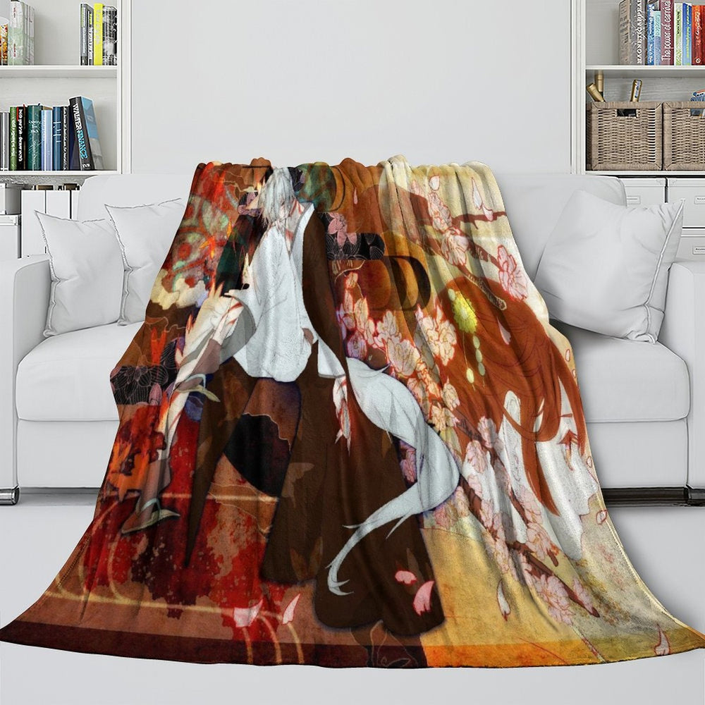 Kamisama Kiss Blanket Flannel Fleece Throw Room Decoration (Online Order Only)