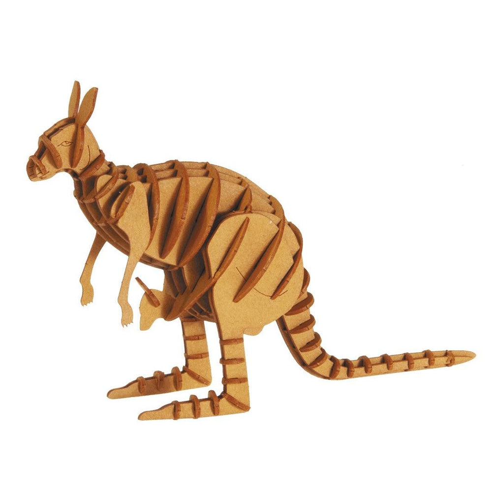 Kangaroo 3D Cardboard Model Kit Fridolin (ONLINE ORDER ONLY)