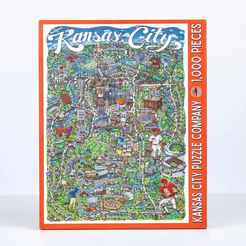 Kansas City 1000 Piece Jigsaw Puzzle Birdie (ONLINE ORDER ONLY)