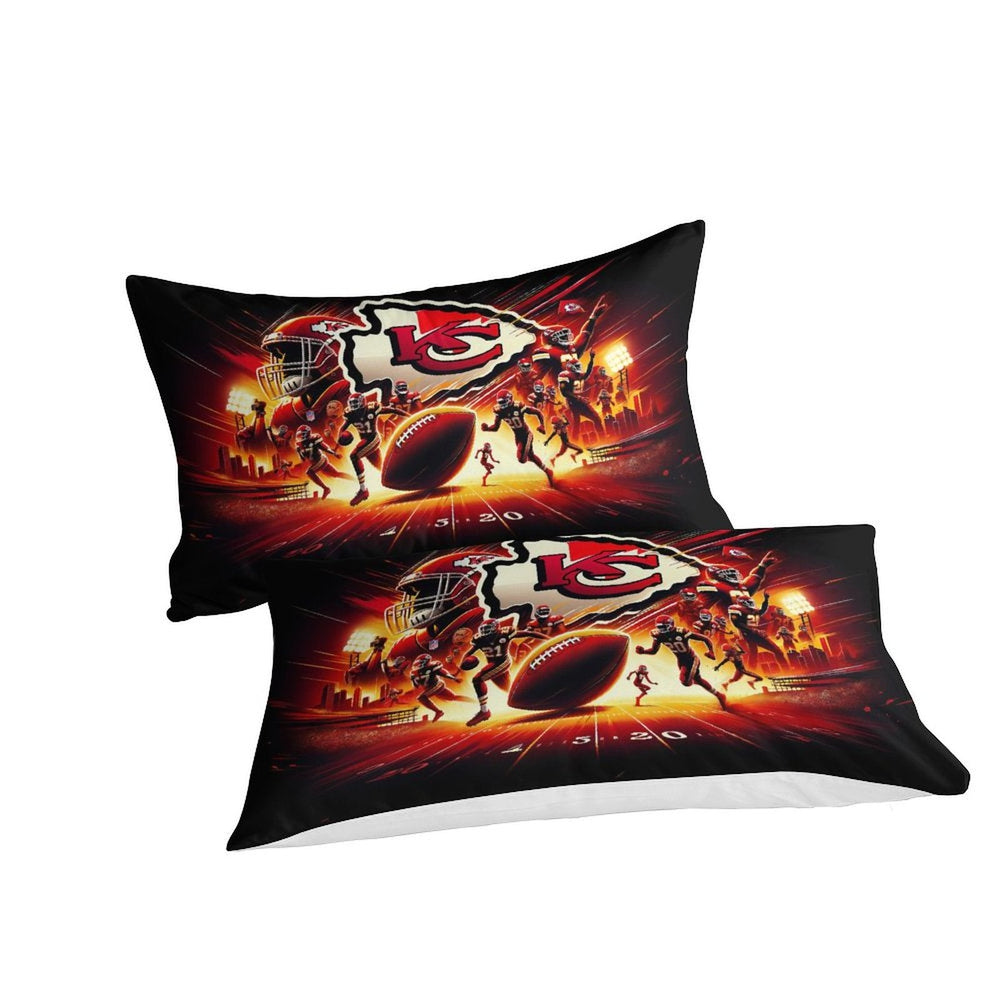 Kansas City Chiefs Bedding Set Duvet Cover Without Filler (Online Order Only)