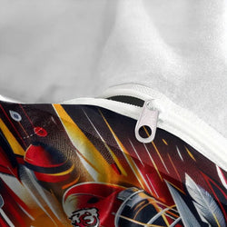 Kansas City Chiefs Bedding Set Duvet Cover Without Filler (Online Order Only)