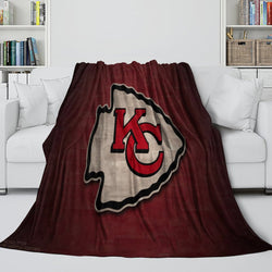 Kansas City Chiefs Blanket Flannel Fleece Throw (Online Order Only)