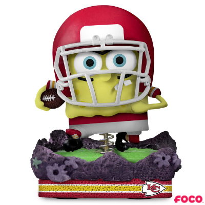 SpongeBob SquarePants Gridiron Great Bobbleheads (ONLINE ORDER ONLY)