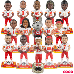 Kansas City Chiefs Super Bowl LVII 57 Champions Bobbleheads (ONLINE ORDER ONLY)