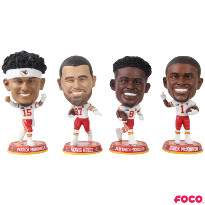 Kansas City Chiefs Super Bowl LVII 57 Champions Bobbleheads (ONLINE ORDER ONLY)
