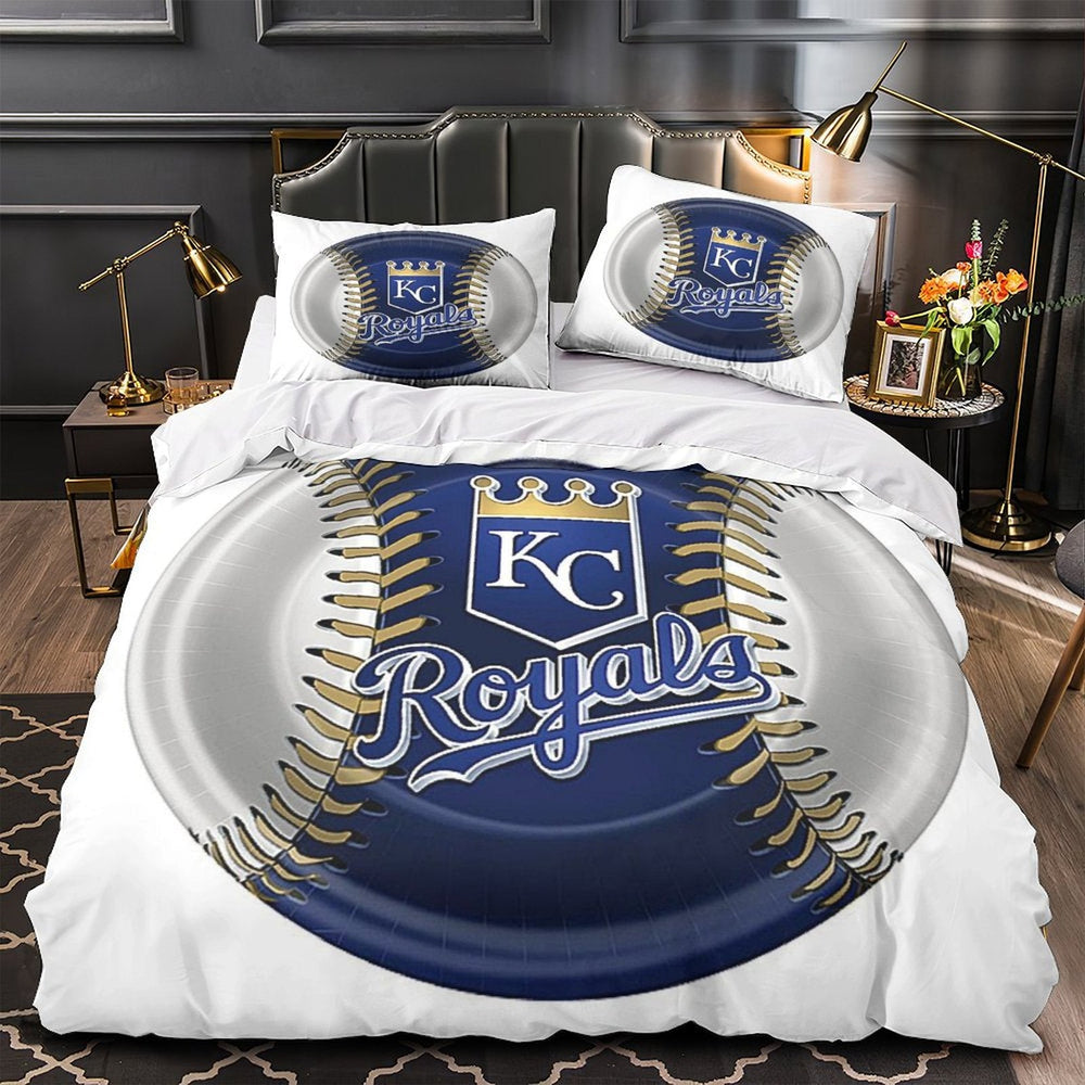 Kansas City Royals Bedding Set Quilt Cover Without Filler (Online Order Only)