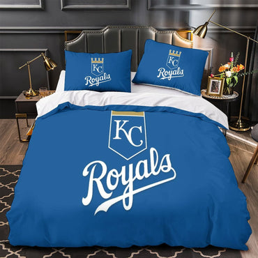 Kansas City Royals Bedding Set Quilt Cover Without Filler (Online Order Only)